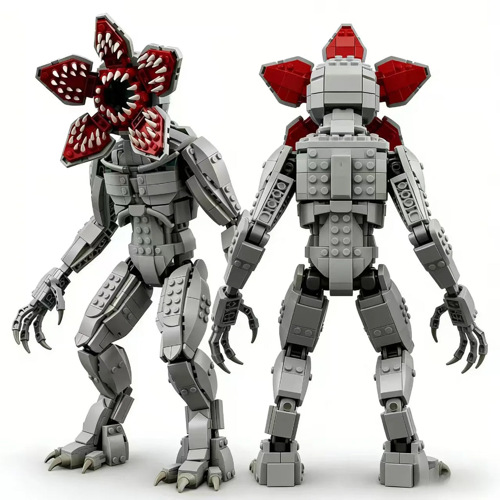 2026  MOC Carnivorous Plant Giant Devil Demogorgon Vecna Model Buliding Blocks Bricks Construction Toys for Kids Halloween Gifts