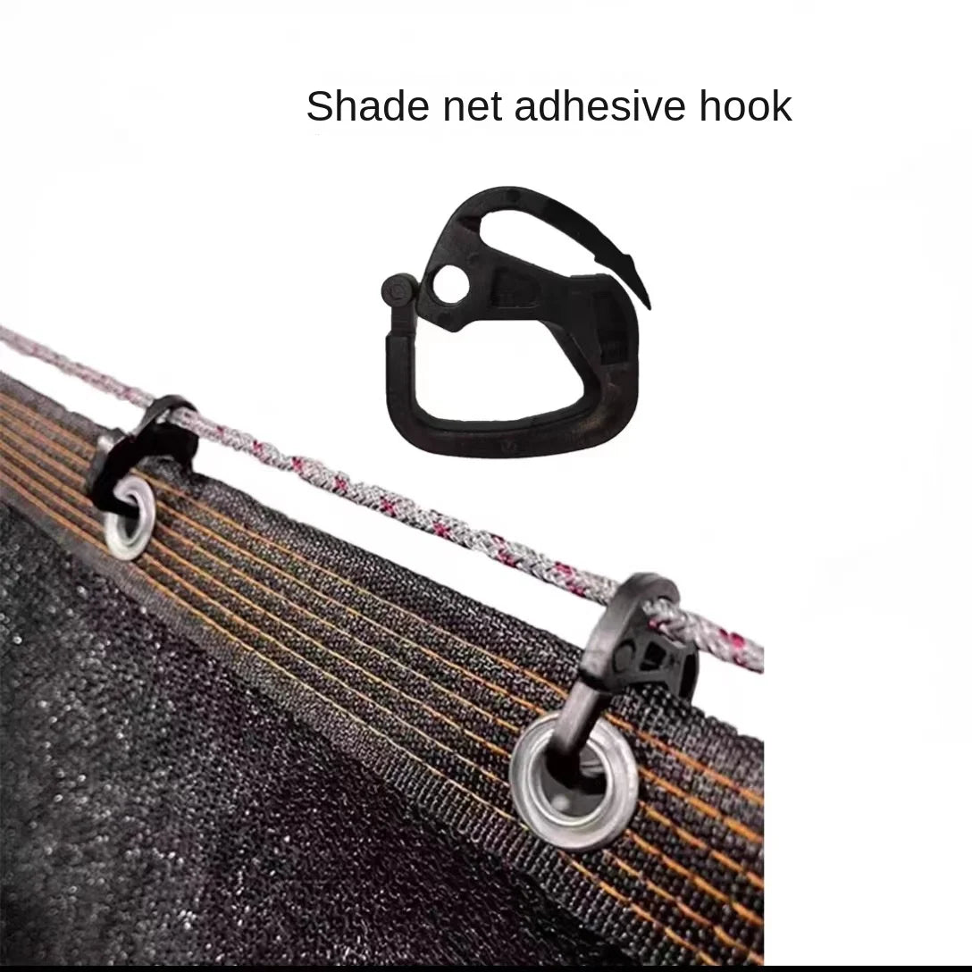 20PCS Shade Cloth Clips - Heavy Duty Hooks for Shade Net, Garden, Greenhouse & Outdoor Use - Adjustable & Portable