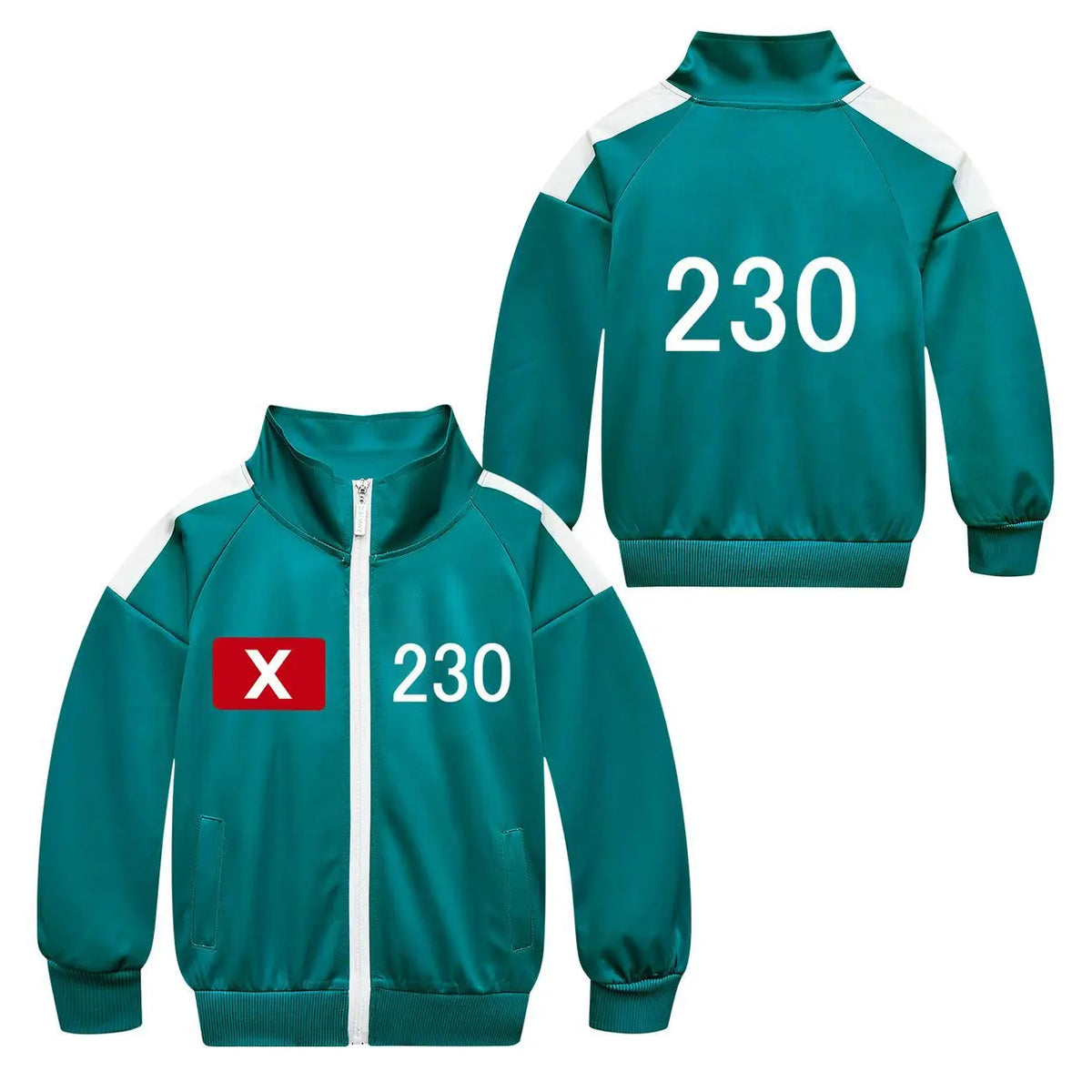 2025 New  Kids Customized Calamari Games 2 Clothes T-shirt 230 Children Tracksuit Boys Girls Tops Carnival Party Halloween C