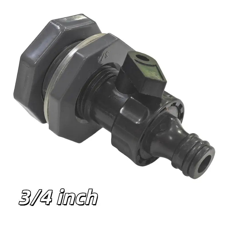 1 Set 3/4 Inch Rain Bucket Valve Fittings Connectors PVC Rain Bucket Diverter Kit Water Pipe Fittings Home Spray  Accessories