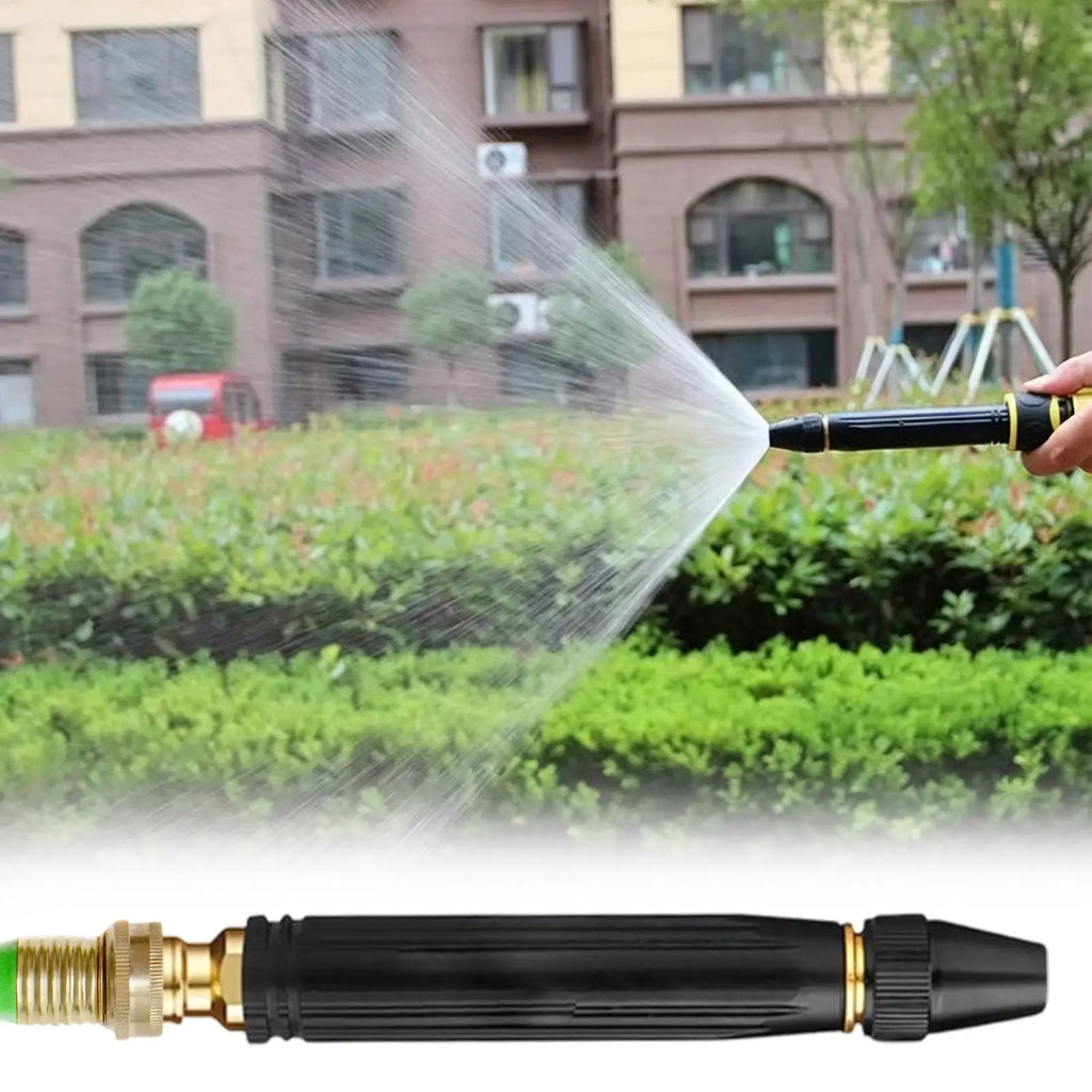 High Pressure Water Hose Nozzle 3-Mode Power Washer Nozzle Head Car Pressure Washing Sprayer for Garden Lawn Backyard Fence