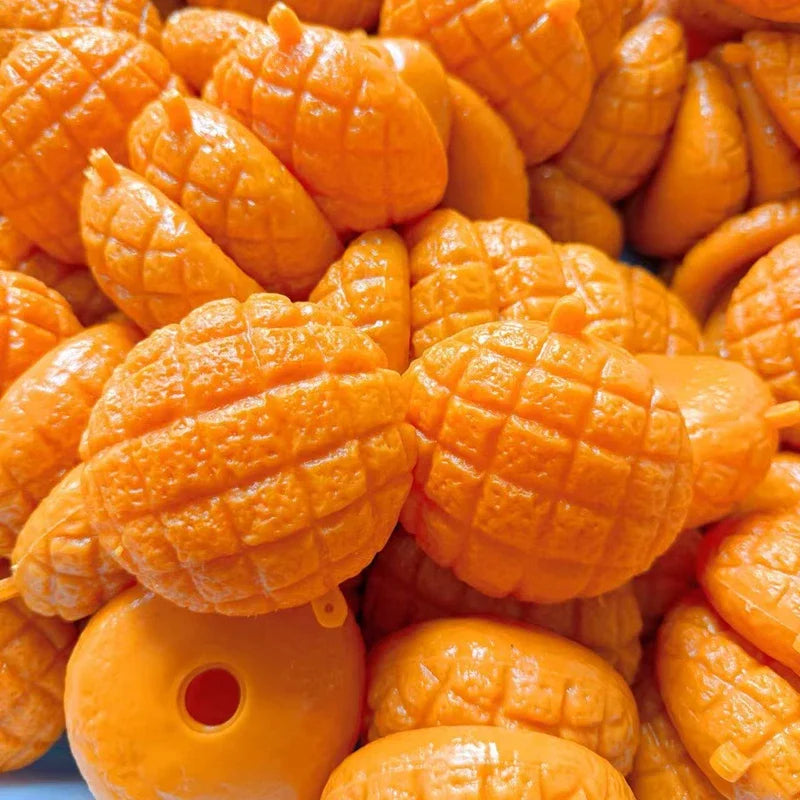 Food Shaped Stress Relief Pineapple Bun Squishy Moldable Bounce Ball ASMR Sensory Fidget Squeeze Toy For Kids Adults Daily Relax