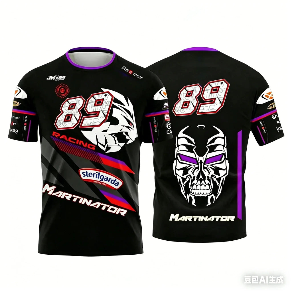 2026 New Motorcycle Racing T Shirt 3D Printed Men s Summer Casual Short Sleeve Top Quick Dry Breathable Fabric for Training