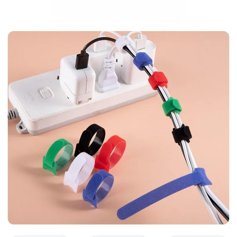 Reusable Adjustable Non Slip Nylon Plant Ties With Hook And Loop Fasteners For Gardening Plant Support Home Decor