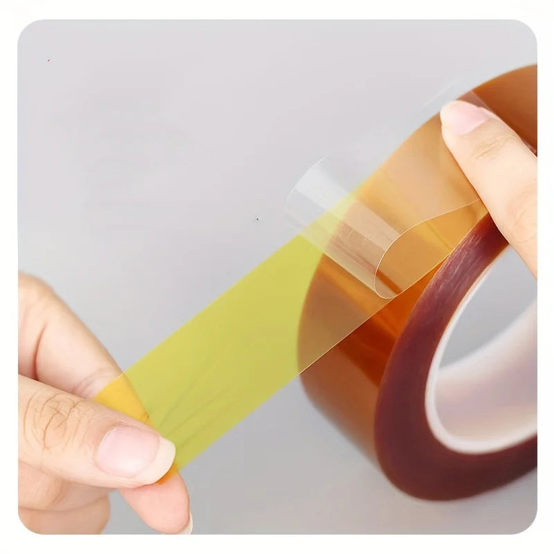 5-50mm High Temperature Tape PI Polyimide Adhesive Insulating Adhesive Tape Heat Tape for Board Protection Gold Finger Tape