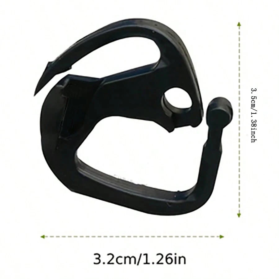 20PCS Shade Cloth Clips - Heavy Duty Hooks for Shade Net, Garden, Greenhouse & Outdoor Use - Adjustable & Portable