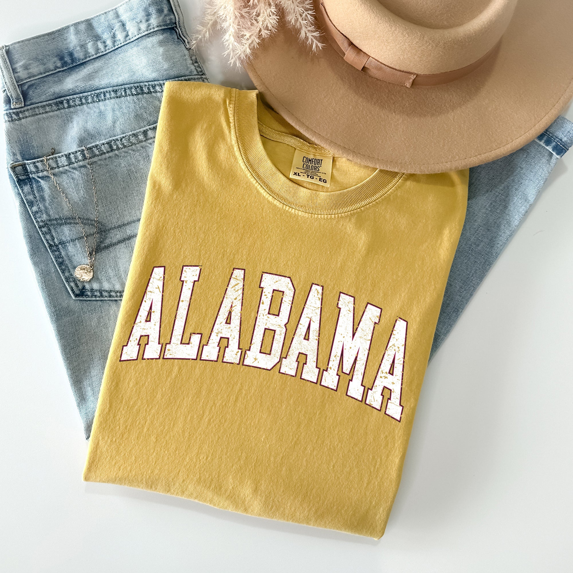 Alabama Football Game Day Tailgate Party Southern Pride State University Comfort Colors Tee