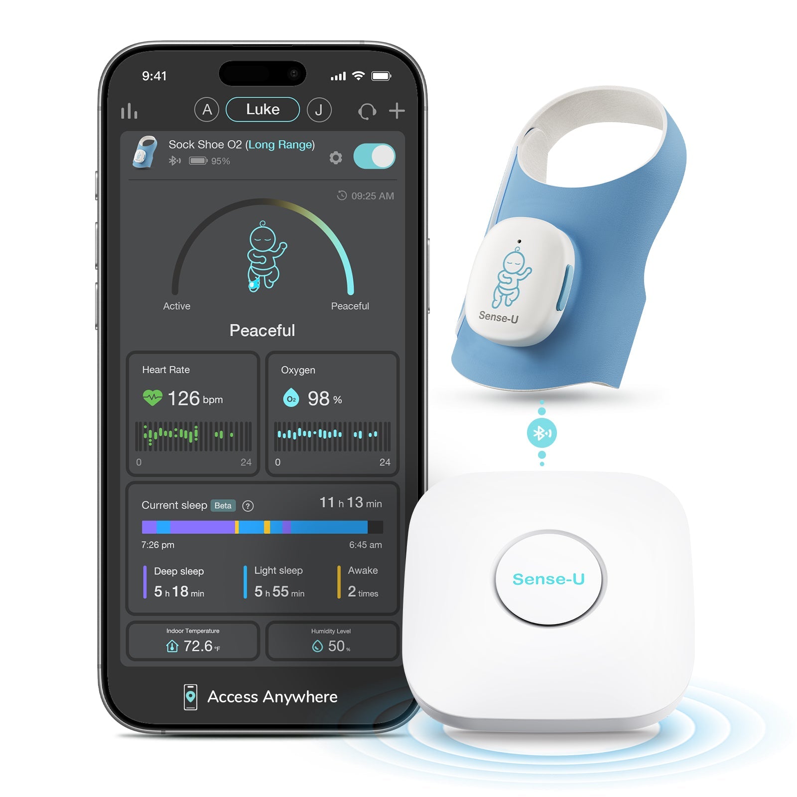 Smart Sock Shoe O2 (Long Range)