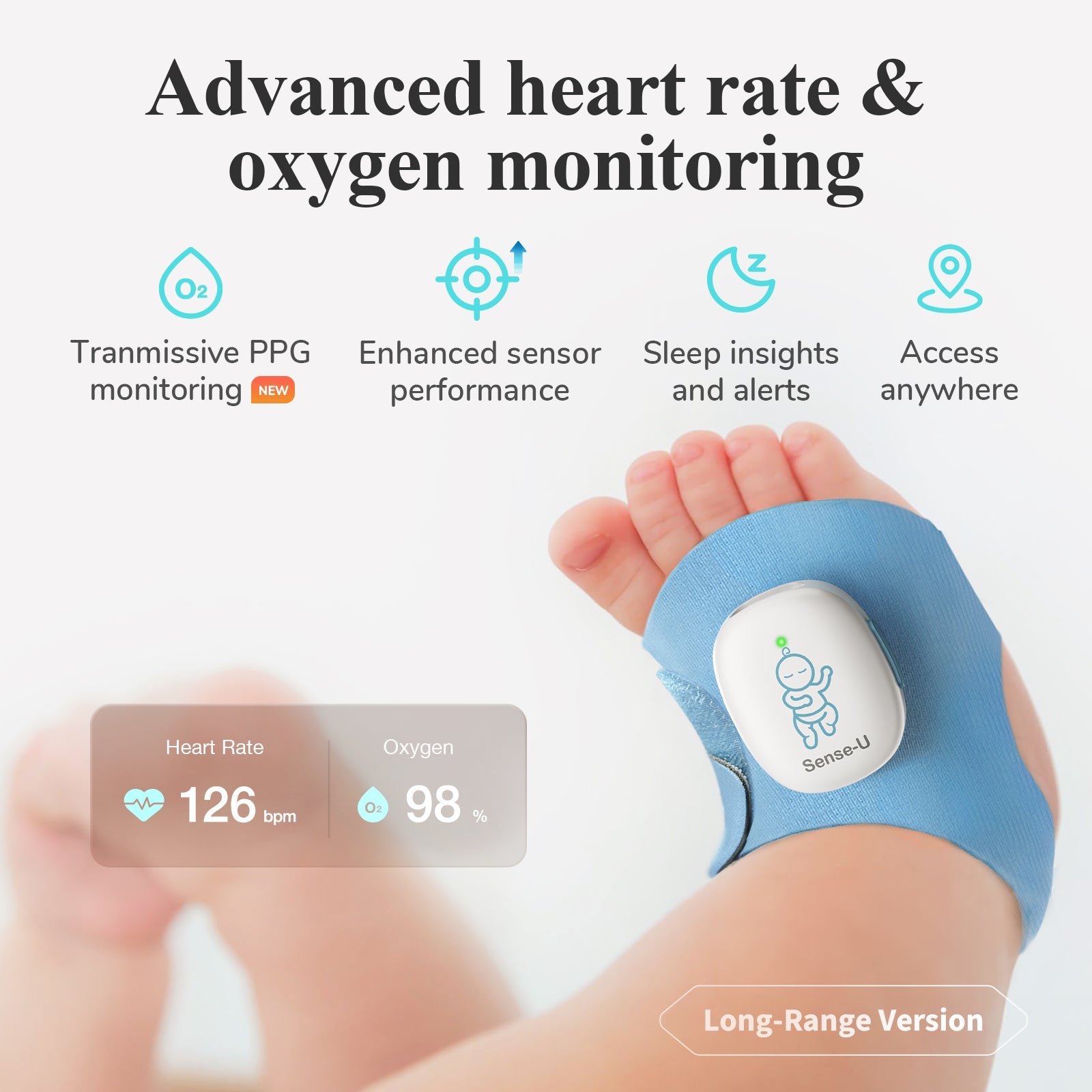 Smart Sock Shoe O2 (Long Range)