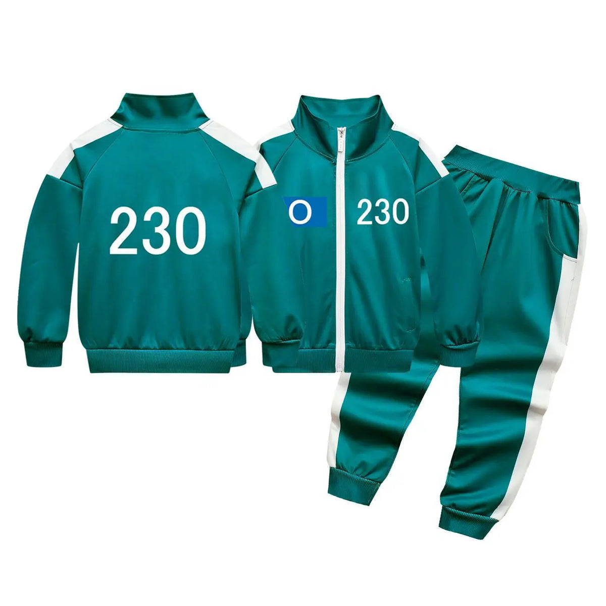 2025 New  Kids Customized Calamari Games 2 Clothes T-shirt 230 Children Tracksuit Boys Girls Tops Carnival Party Halloween C