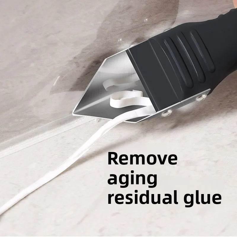 Silicone scraper blade glue remover filler corner grout crack mud tool filler scraper set multi-functional home use