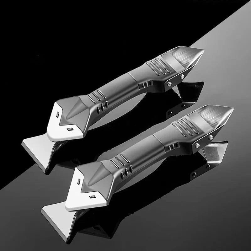 Silicone scraper blade glue remover filler corner grout crack mud tool filler scraper set multi-functional home use