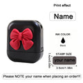 Personalized Custom Kids Name Stamp Cute Signature Text Seal Waterproof Ink Kindergarten Clothes Label Customized Name Stamp