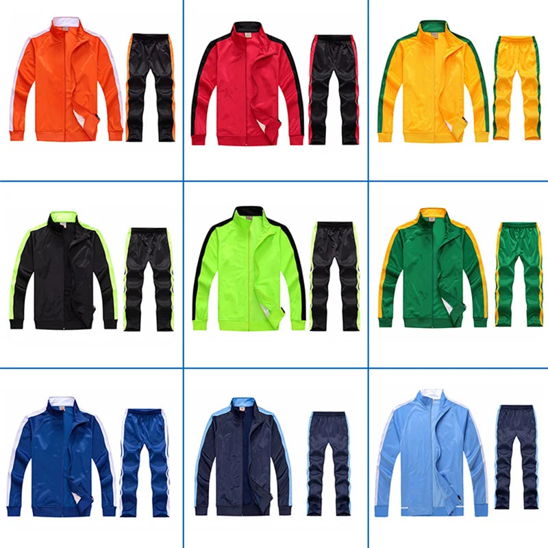 custom logo sports uniform Kids Basketball sportswear Customized Adults Sports Suit Youth Football Training Set printing logo