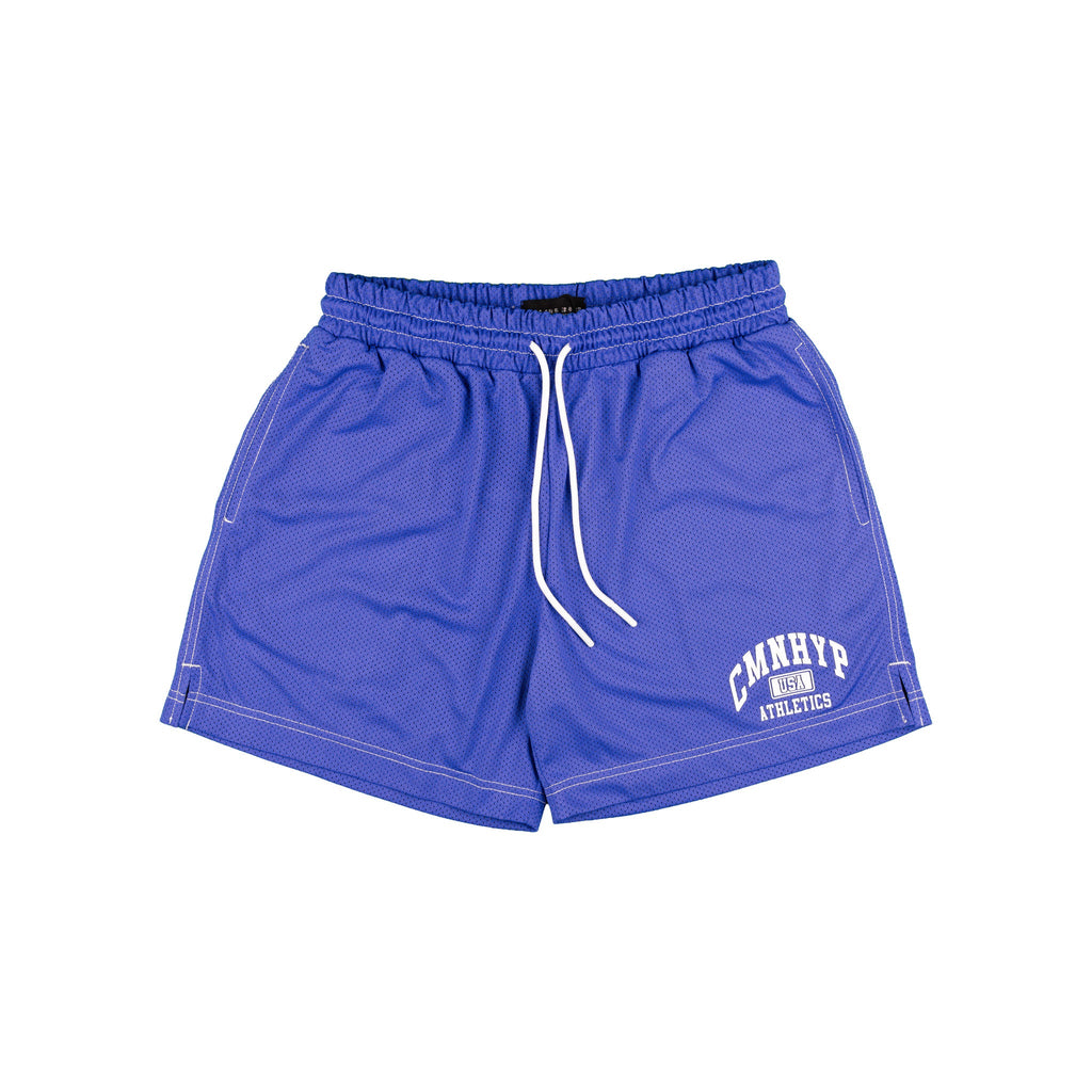 Common Hype Athletics Contrast Mesh Short Royal Blue