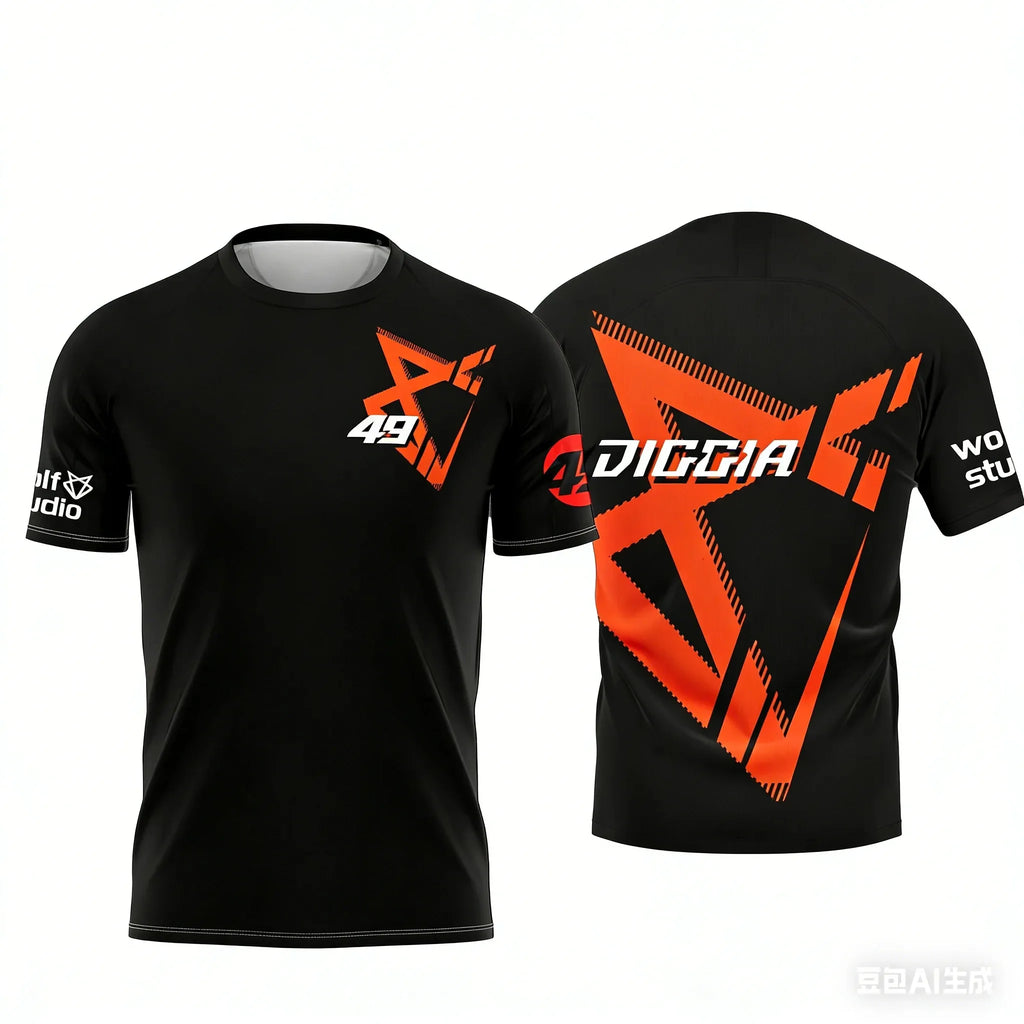 2026 New Motorcycle Racing T Shirt 3D Printed Men s Summer Casual Short Sleeve Top Quick Dry Breathable Fabric for Training