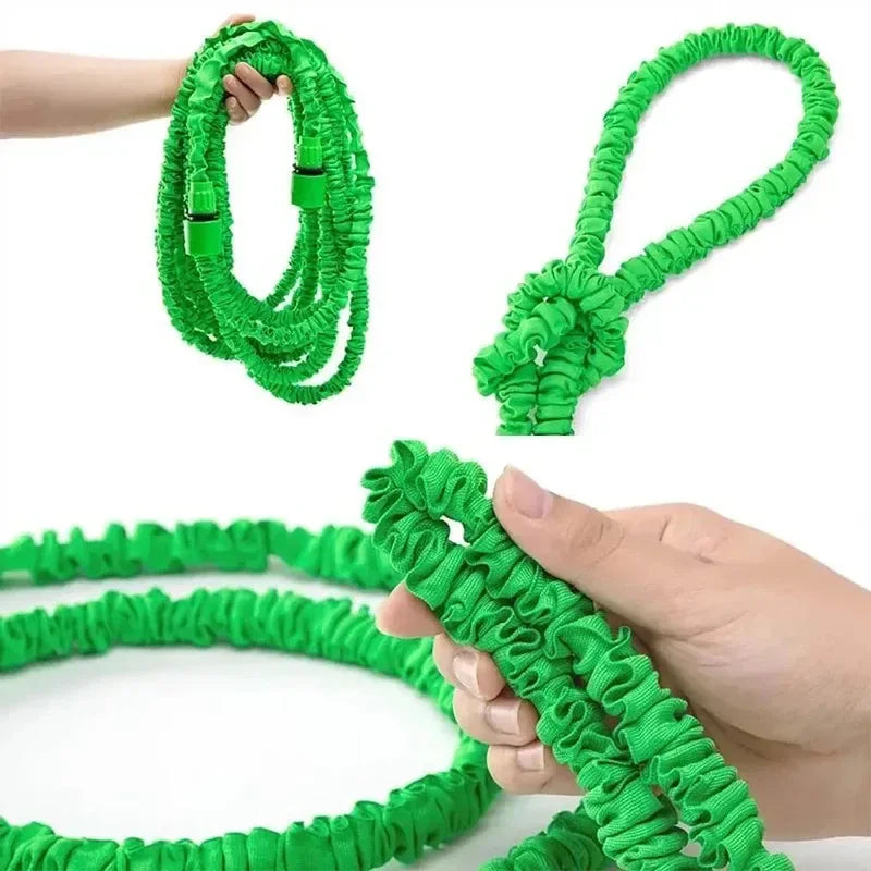High Pressure Car Wash Hose Garden Hose Expandable Flexible Magic Water Pipes Home Garden Daily Watering Tools 25FT-200FT