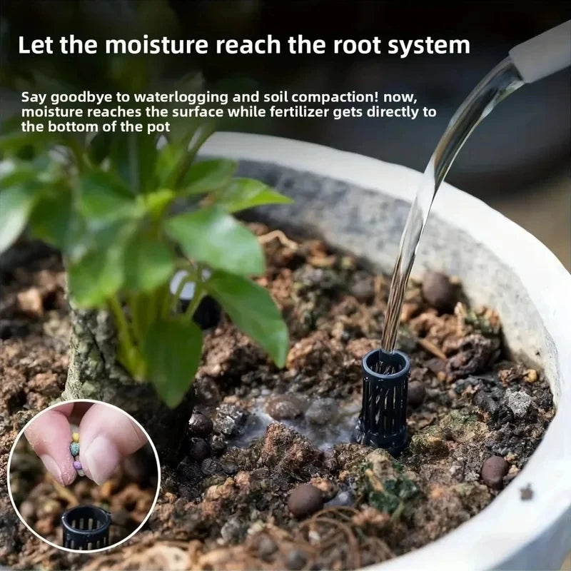 Plant Aeration Tubes for Pots (10/20Pcs) – Prevent Root Rot & Overwatering, Promote Healthy Roots, Wet-Dry Cycle Gardening Tools