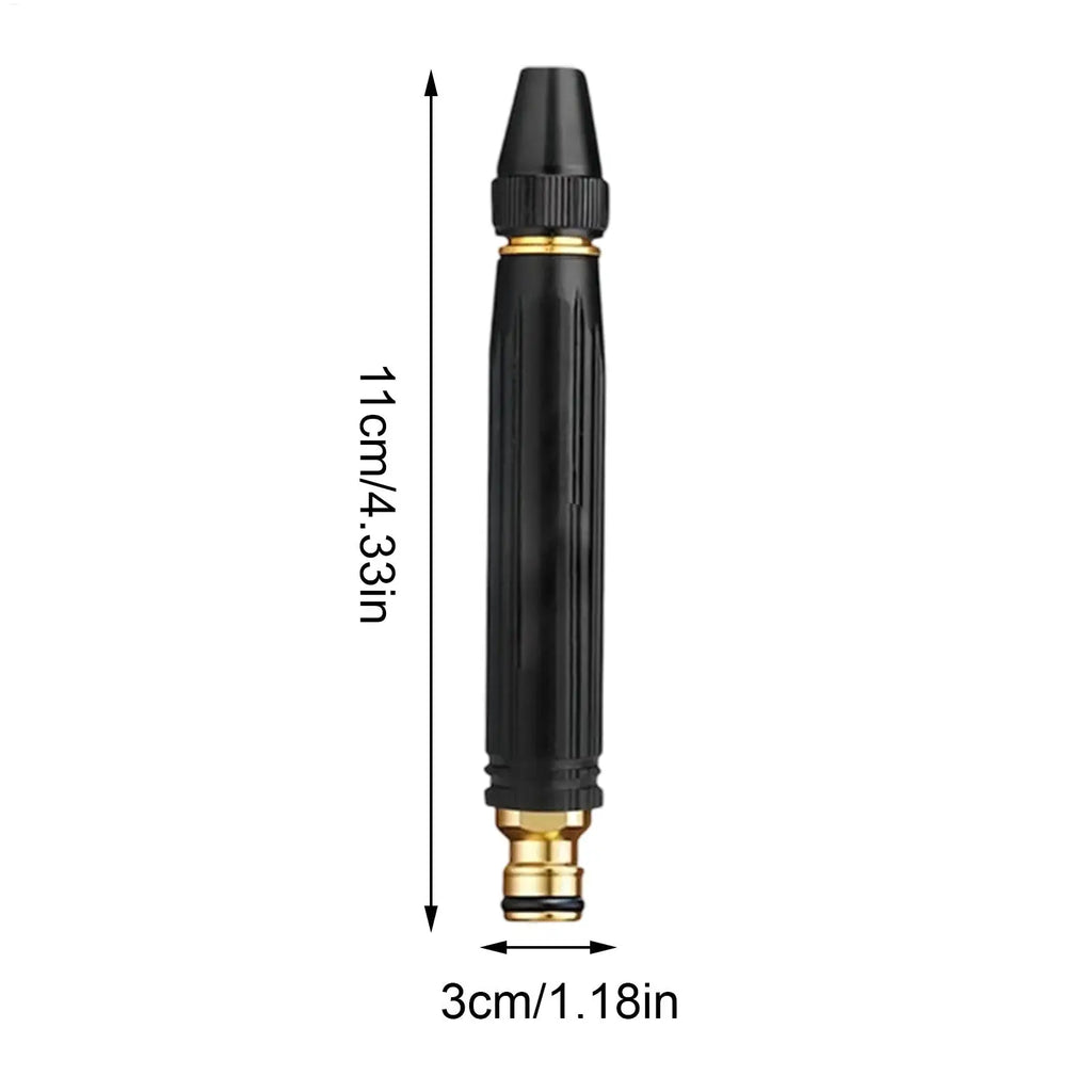 High Pressure Water Hose Nozzle 3-Mode Power Washer Nozzle Head Car Pressure Washing Sprayer for Garden Lawn Backyard Fence